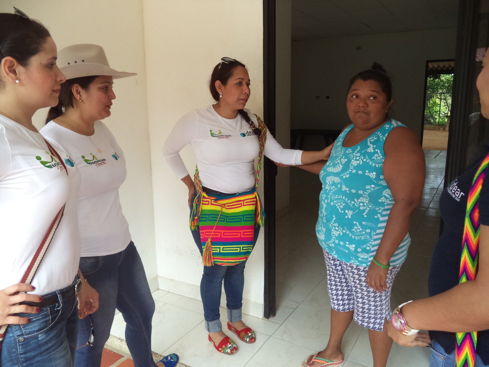 Visita a cliente de Idear por cr&eacute;dito de vivienda. 