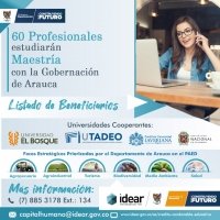 Proceso de selección para estudiantes de Maestría ya tiene resultados