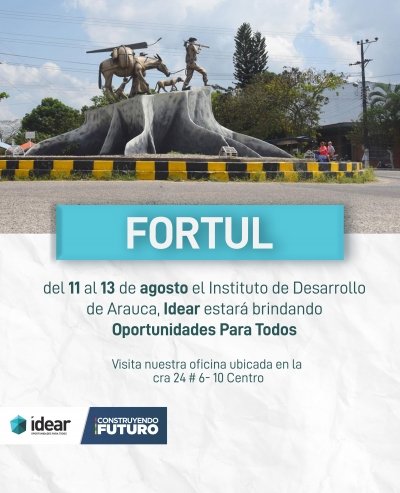 Idear ofertará sus líneas de crédito desde Fortul