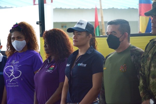 Idear participó de la jornada interinstitucional en la vereda Villa Nueva - corregimiento el Caracol