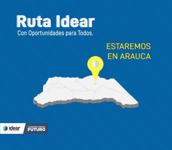 Ruta Idear terminará en el municipio capital