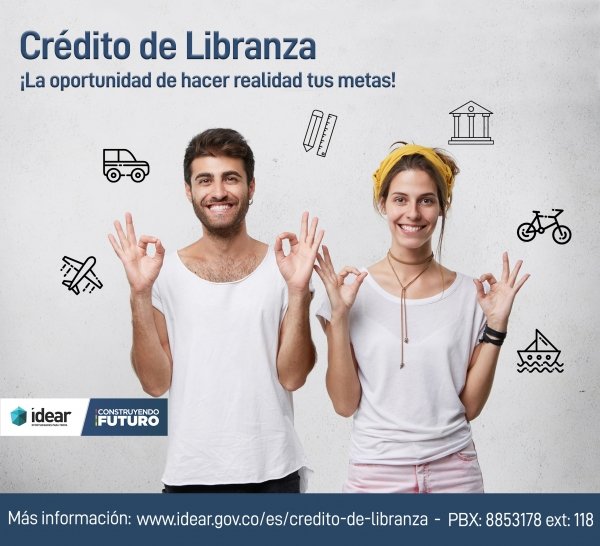 Más de 3 mil millones de pesos ha desembolsado el Idear en créditos de libranza